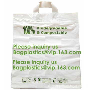 Reueuable plant yard waste, food waste, organics, Reducing soil erosion, Biodegradable compost bags, PLA+PBAT+CORN STARCH SACKS